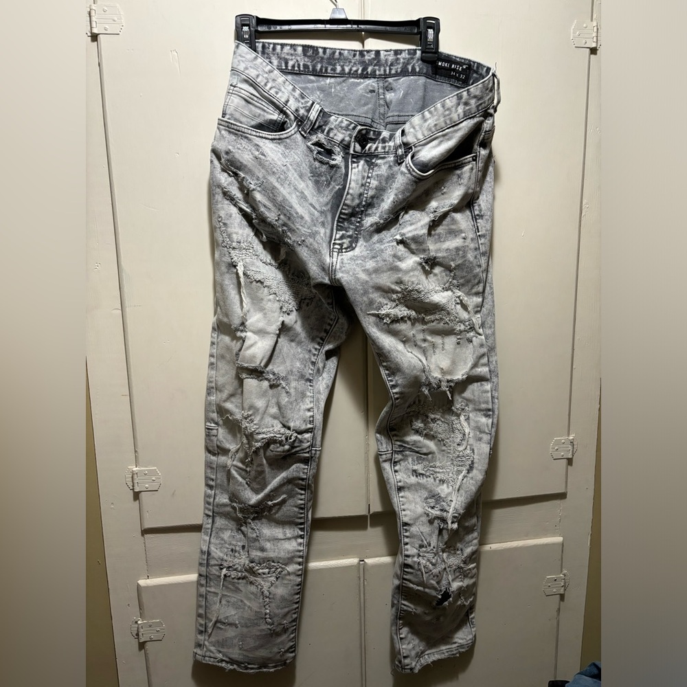 Men’s Smoke Rise, black/gray stone washed.